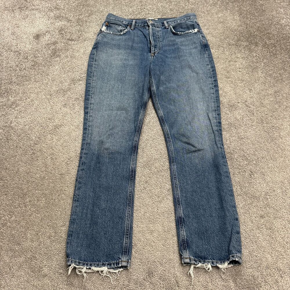 Agolde Blue Ankle & Cropped Jeans